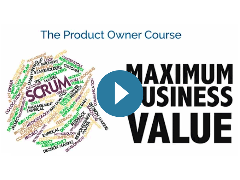 Scrum roles: Core Role - Product Owner